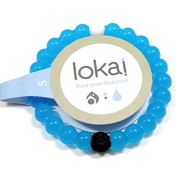 Lokai Bracelet Water Blue S M XL New - Picture 2 of 5